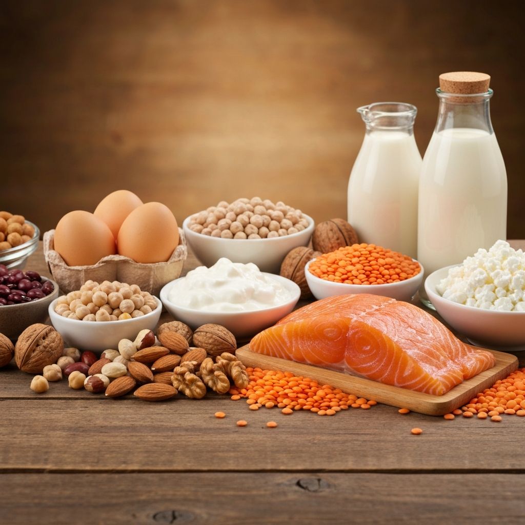 Protein-rich food sources